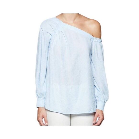 Brochu Walker Blue The Ceola Off Shoulder Blouse sz XS - Picture 1 of 6